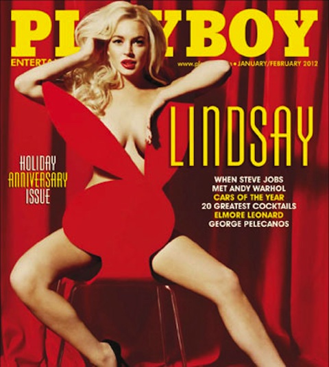 Линдси Лохан в Playboy