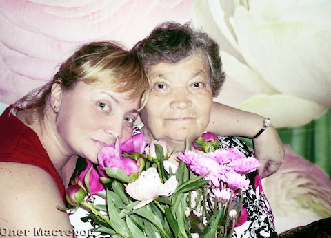 Светлана Пермякова с мамой