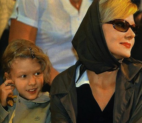 Рената Литвинова с дочкой